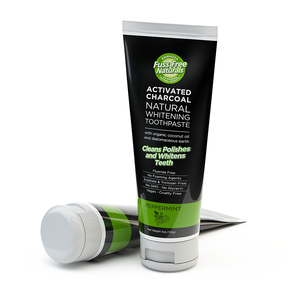 Fuss Free Naturals Activated Charcoal Toothpaste