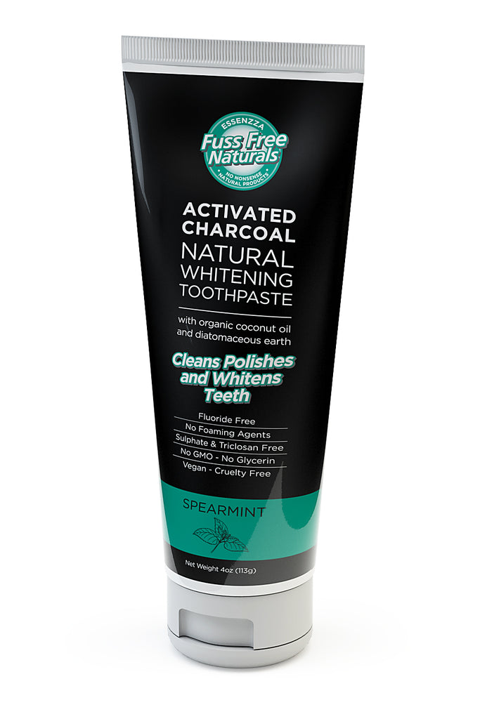 Fuss Free Naturals Activated Charcoal Toothpaste
