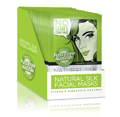 Facial sheet mask - Fuss Free Naturals - Cleanse + exfoliate