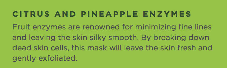 Fuss Free Naturals Facial Sheet Mask Cleanse And Exfoliate