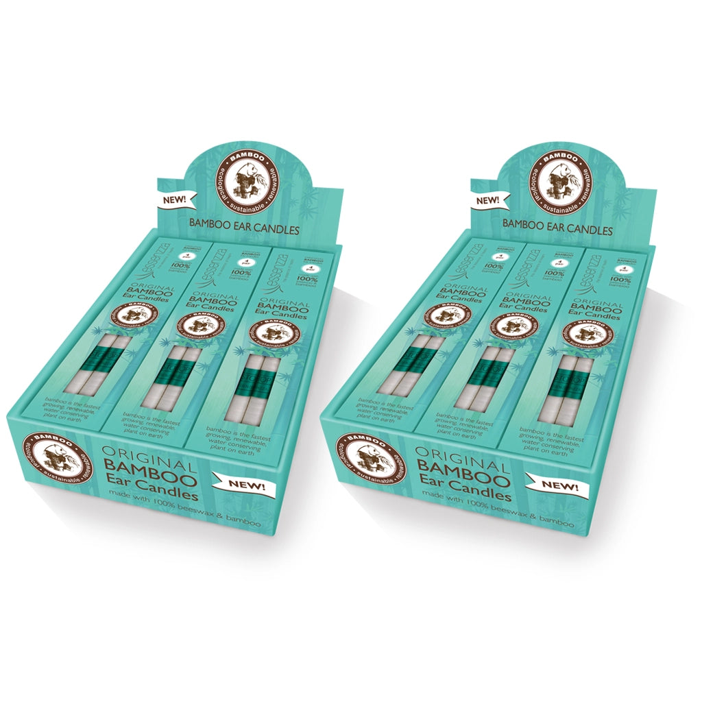 Essenzza Bamboo Ear Candles 48 pairs