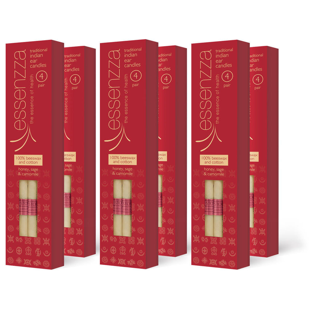 Essenzza Original Ear Candles 24 pairs + 24 Indian