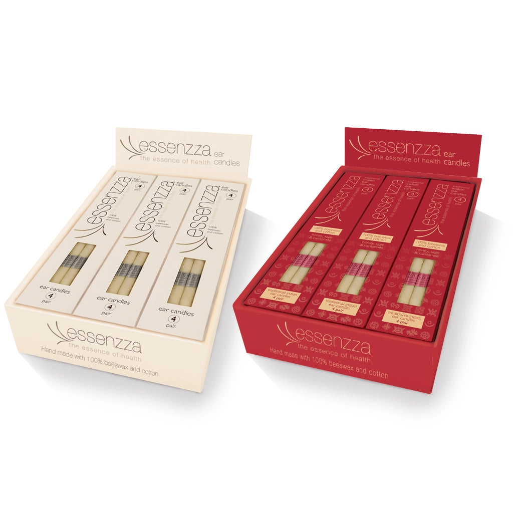 Essenzza Original Ear Candles 24 pairs + 24 Indian