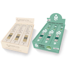 Essenzza Ear Candles 24 pairs Original  + 24 pairs Vegan