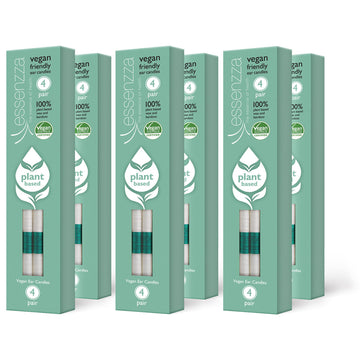 Essenzza Vegan Ear Candles 48 pairs — plant-friendly ear candle pack