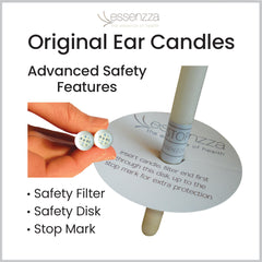 Essenzza Bamboo Ear Candles 4 pairs